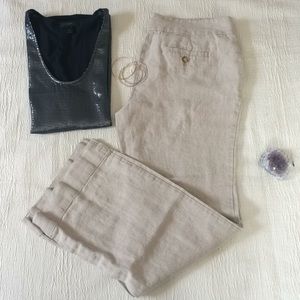 LOFT  |  linen pants